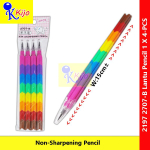 Lantu Non-Sharpening Pencil 1 X 96-PCS #2197 #2707-B #Lantu #BensiaPencil #Apollo #2.0mm #2B #Pensil #太空铅笔