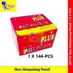 2.0mm Non-Sharpening Pencil Bensia Pencil 1 X 144-PCS #6871A