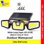 Solar Wall Lamp 3-Head Split Solar Light Super LED COB LED Solor Sensor White Light #17025 #Outdoor #Solar #LEDWallLight Solar Wall Lamp 3-Head Split Solar Light Super LED COB LED Solor Sensor White Light #17025 #Outdoor #Solar #LEDWallLight