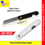 Pencil Knife / Pisau Lipat / 小手工刀片 #Pencil #Knife #D-2013 #Pisaulipat #超级小刀片 #美工刀片 #2193