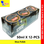 BIVI Shoe Polish 50ml 1 X 12-PCS #Bivi #ShoePolish #50ml #Black #3903 BIVI Shoe Polish 50ml 1 X 12-PCS #Bivi #ShoePolish #50ml #Black #3903