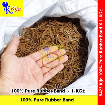 40mm± 100% Getah Gelang Getah Pengikat Pure Rubber Band 1 X 1-KG± #8423 #Kijo #PureRubberBand #全胶橡皮圈 #树胶带 #树胶圈 40mm± 100% Getah Gelang Getah Pengikat Pure Rubber Band 1 X 1-KG± #8423 #Kijo #PureRubberBand #全胶橡皮圈 #树胶带 #树胶圈