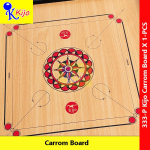 Kijo 333-P Premier Standard Size Carrom Board Classic Wood #Kijo #333-P #CarromBoard