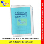 A4-Size Self-Adhesive Book Cover Pembalut Buku Gam Sticker Transparent Book Wrap Cover #A4 #7780 #3056 #A4 A4-Size Self-Adhesive Book Cover Pembalut Buku Gam Sticker Transparent Book Wrap Cover #A4 #7780 #3056 #A4
