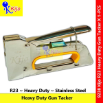 Kijo R23 Heavy Duty Gun Tacker Stainless Steel #9238 #9239 #Kijo #Rapid #R23 #GunTacker #HeavyDuty #全铁钉枪机 #不锈钢 #钉枪机 Kijo R23 Heavy Duty Gun Tacker Stainless Steel #9238 #9239 #Kijo #Rapid #R23 #GunTacker #HeavyDuty #全铁钉枪机 #不锈钢 #钉枪机