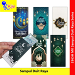 Sampul Duit Raya Aidilfitri Panjang Besar 1 X 500-Keping #3565H