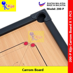 Kijo 200-P Premier Standard Size Carrom Board Wood & Plastic #Kijo #200-P #CarromBoard