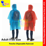 Kijo Poncho Disposable Raincoat Pocket Size Raincoat #9315 #BajuHujanGunaBuang #一次性雨衣