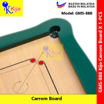 Kijo GMS-888 Tournament AA Size Classic Pure Wood Carrom Board #Kijo #GMS-888 #CarromBoard
