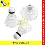 You&Me Nylon Shuttlecock Badminton Ball Volant Nylon Plastic Bulu Tangkis #5000 #尼龙羽毛球 #防水羽毛球 #羽毛球 #Badminton