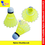 You&Me Nylon Shuttlecock Badminton Ball Volant Nylon Plastic Bulu Tangkis #5000 #尼龙羽毛球 #防水羽毛球 #羽毛球 #Badminton