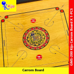 Kijo GMS-200 Premier Standard Size Carrom Board Wood & Plastic #Kijo #GMS-200 #CarromBoard