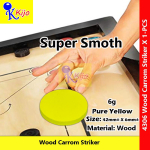Kijo Wood Carrom Striker Carrom Men Kayu Super Smooth #4306 #1250