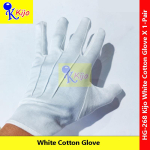 White Cotton Glove Colth Sarung Tangan Putih 纯棉白手套 #HG-268 #268
