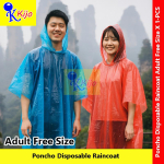 Kijo Poncho Disposable Raincoat Pocket Size Raincoat #9315 #BajuHujanGunaBuang #一次性雨衣