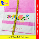 【12-PCS】 66A KIJO Queen Washcloth A1S Tuala Muka 100% Cotton Washcloth 66A Queen Washcloth 全棉 皇后巾