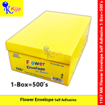 MK Master King Flower Envelope Self Adhesive Sampul Surat Bunga Fancy Floral Envelope #MK #1167 #花信封 #Rose #Flower