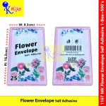 MK Master King Flower Envelope Self Adhesive Sampul Surat Bunga Fancy Floral Envelope #MK #1167 #花信封 #Rose #Flower