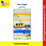 333 Bedsheet Blanket 100%Cotton Single Size Selimut Cover Tilam AAA Grade #8495 #333 #Single #Bedsheet #Blanket #床单 #被单