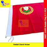 Kedah Flag Bendera Kedah Darul Aman #吉打旗 #Kijo #Polymesh #3687 #KedahFlag