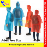 Kijo Poncho Disposable Raincoat Pocket Size Raincoat #9315 #BajuHujanGunaBuang #一次性雨衣 Kijo Poncho Disposable Raincoat Pocket Size Raincoat #9315 #BajuHujanGunaBuang #一次性雨衣