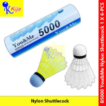 You&Me Nylon Shuttlecock Badminton Ball Volant Nylon Plastic Bulu Tangkis #5000 #尼龙羽毛球 #防水羽毛球 #羽毛球 #Badminton