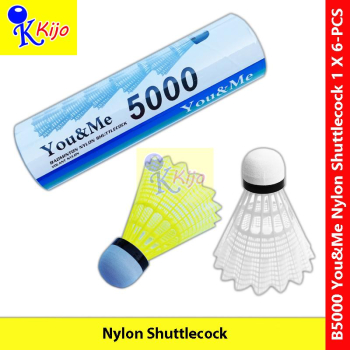 You&Me Nylon Shuttlecock Badminton Ball Volant Nylon Plastic Bulu Tangkis #5000 #尼龙羽毛球 #防水羽毛球 #羽毛球 #Badminton