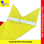 Sarawak Flag Bendera Sarawak Bumi Kenyalang #砂拉越旗 #Polymesh #SarawakFlag #2847 #2x8ft #60x240cm #kijo