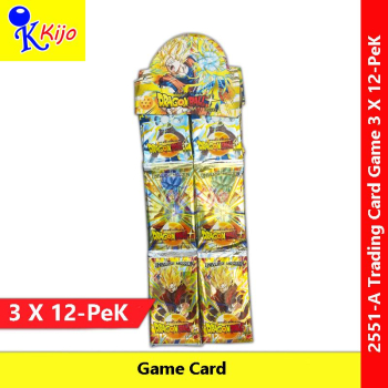 Trading Card Game Dragon Ball Super Game Card #2551-A #DragonBall