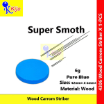 Kijo Wood Carrom Striker Carrom Men Kayu Super Smooth #4306 #1250