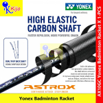 Yonex ASTROX AX10 Badminton Racket – High Elastic Carbon Shaft #Yonex #AX10GC #ASTROX10 #BadmintonRacket #AX10 #Racket