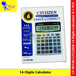 CJTJJZEN 14-Digits Solar / Battery Extra Big Screen Display Calculator #CJTJJZEN #CT-9914D #Kalkulator #计算机 #14-Digits