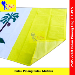 Pulau Pinang Flag Bendera Pulau Pinang Pulau Mutiara #槟城旗 #Polymesh #2505 #Kijo #Georgetown #Penang #Pinang