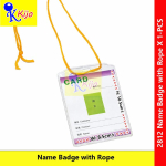 Name Badge ID Card Holder – Rope Lanyard #2812 #证件袋