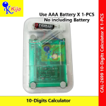 DEXIN 10-Digits Battery Calculator #DEXIN #DX-2699 #Kalkulator #计算机 #10-Digits
