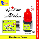 Kijo WinStar Disco Carrom Powder 5g X 12-PCS #2855 #Kijo WinStar #CarromPowder #DiscoPowder #CarromBoard #5g Kijo WinStar Disco Carrom Powder 5g X 12-PCS #2855 #Kijo WinStar #CarromPowder #DiscoPowder #CarromBoard #5g