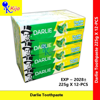 DARLIE Toothpaste Double Action Fresh Clean 225g X 12-PCS