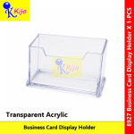 Transparent Acrylic Business Card Holder Desktop Name Card Display Stand Office Organizer #8927 #名片展示 #NameCardDisplay