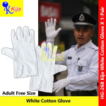 White Cotton Glove Colth Sarung Tangan Putih 纯棉白手套 #HG-268 #268 White Cotton Glove Colth Sarung Tangan Putih 纯棉白手套 #HG-268 #268