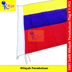 Wilayah Persekutuan Flag Wilayah Malaysia Flag #Wilayahflag #Polymesh #联邦直辖区旗 #3601 #Kijo #KL #Labuan #Putrajaya