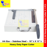 Jielisi High-End Heavy Duty Paper Cutter with Handle #10x13‘’± #839-2 #A4 #StainlessSteel #不锈钢切纸刀 #HeavyDuty #jielisi Jielisi High-End Heavy Duty Paper Cutter with Handle #10x13‘’± #839-2 #A4 #StainlessSteel #不锈钢切纸刀 #HeavyDuty #jielisi
