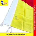 Sarawak Flag Bendera Sarawak Bumi Kenyalang #Polymesh #Kijo #3690 #砂拉越旗 #SarawakFlag
