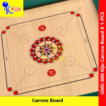 Kijo GMS-888 Tournament AA Size Classic Pure Wood Carrom Board #Kijo #GMS-888 #CarromBoard