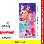 Cartoon Bath Towel / Microfiber 100% Cotton Beach Towel #2214