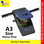 KIJO Heavy Duty 2 Hole Punch A3 / A4 / A5 – P-900 Big Strong Puncher | 40 Sheets Capacity | Ready Stock Malaysia