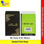 Sampul Duit Raya Aidilfitri Pendek Kecil 1 X 500-Keping #1798B