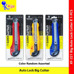 Auto Lock Cutter Big 18mm Blade Utility Knife #XF-221 #18mm #AutoLock #Cutter #大美工刀 #刀片 Auto Lock Cutter Big 18mm Blade Utility Knife #XF-221 #18mm #AutoLock #Cutter #大美工刀 #刀片