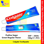 Colgate Toothpaste ~ Great Regular Flavor ~ 180g #Colgate #Ubatgigi #高露洁 #牙膏 #180g #9690