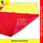 Selangor Flag Bendera Selangor Darul Ehsan #Kijo #Polymesh #雪蘭莪旗 #SelangorFlag #3686