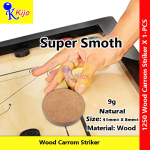 Kijo Wood Carrom Striker Carrom Men Kayu Super Smooth #4306 #1250